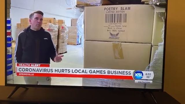 Coronavirus is impacting our board game business смотреть онлайн