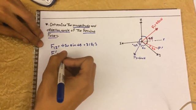 3- Ch 2 - Vectors in 3D ( Cartesian vector and Resultant Force) смотреть онлайн