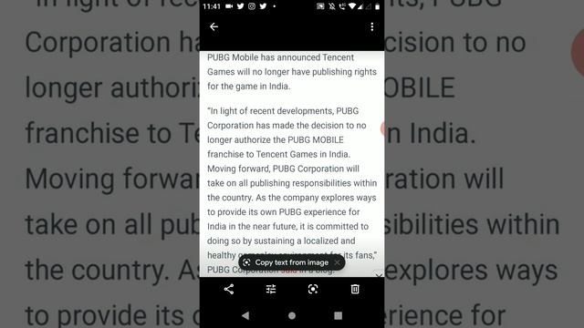 PUBG MOBILE BREAK PARTNERSHIP WITH TENCENT II PUBG UNBAN IN INDIA смотреть онлайн