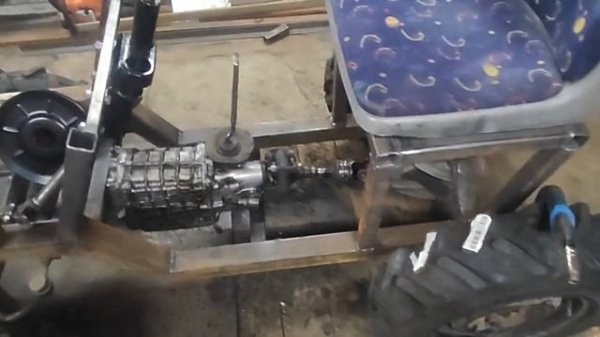 Мини трактор своими руками