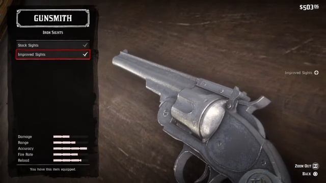 Red Dead Redemption 2 - Valentine Gunsmith Weapon Customs смотреть онлайн