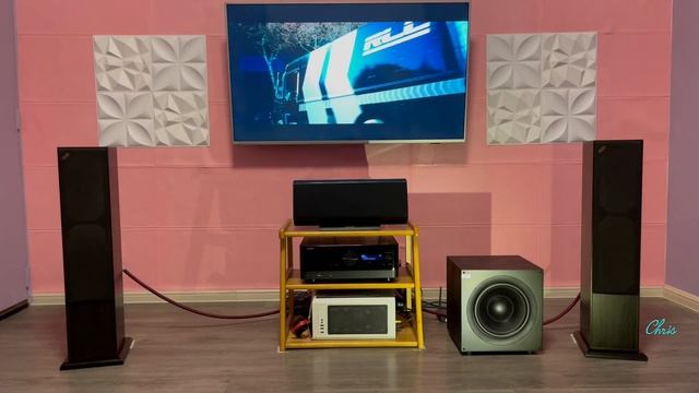 YAMAHA RX-V4A UNBOX & 4K DEMO. смотреть онлайн