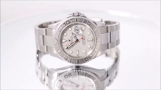 Rolex Stainless Steel & Platinum Yachtmaster Watch - 16622 Model смотреть онлайн