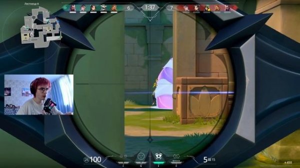 КАК ВЫГЛЯДЯТ 0 ЧАСОВ НА CYPHER ( VALORANT )