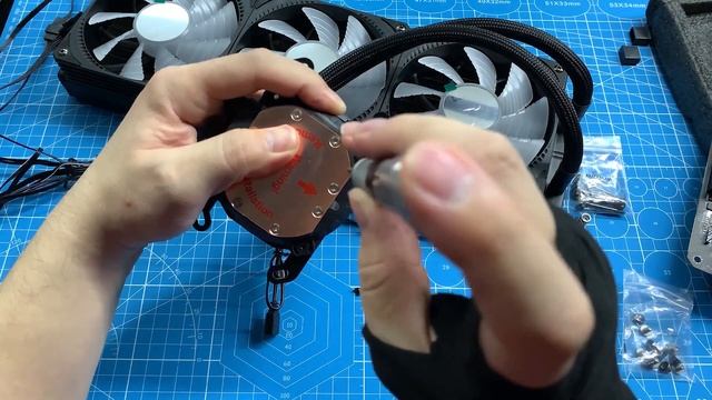 GELID Liquid 360 water cooler test review Part 3 смотреть онлайн