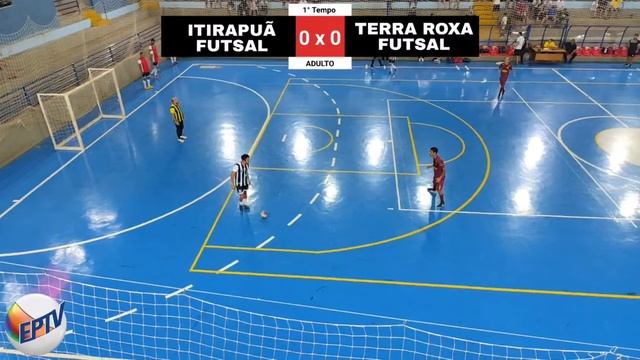 TAÇA EPTV DE FUTSAL 2024 3° RODADA / ITIRAPUÃ FUTSAL x TERRA ROXA FUTSAL смотреть онлайн