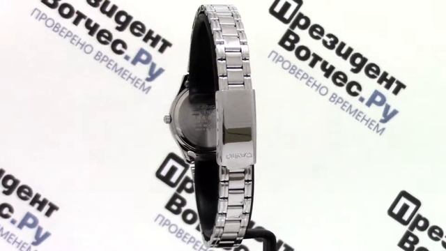 Часы Casio LTP-1275D-1A [LTP-1275D-1AEF] - Круговой обзор от PresidentWatches.Ru смотреть онлайн