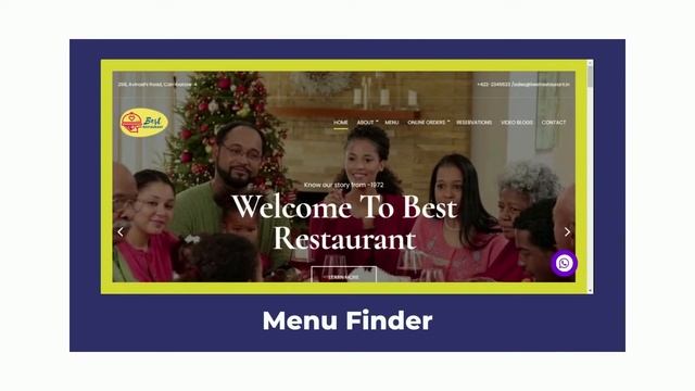 Is this An Ideal best Restaurant Website lay-out and Design for 2022? смотреть онлайн