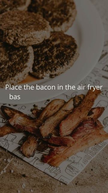 Air Fryer Bacon | how to cook bacon in the air fryer #shorts смотреть онлайн