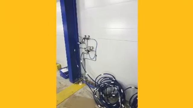 Монтаж дозатора Graco ProMix 2KE