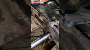 Мобильный расточной станок СМР-400. Точим передний ковш JCB 3CX