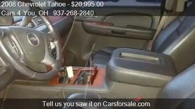 2008 Chevrolet Tahoe LTZ 4wd - for sale in Dayton, OH 45417 смотреть онлайн
