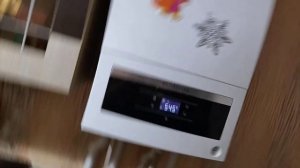 Газовый котёл отопления Buderus  ( Будерус ) . Внешний осмотр и начало эксплуатации.