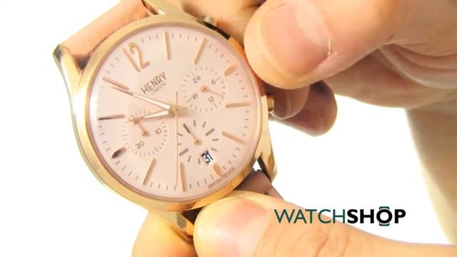 Henry London Ladies' Shoreditch Chronograph Watch (HL39-CS-0158) смотреть онлайн