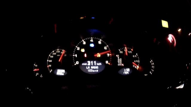 Porsche 997 turbo ES1200R acceleration 60-340 KM/H смотреть онлайн