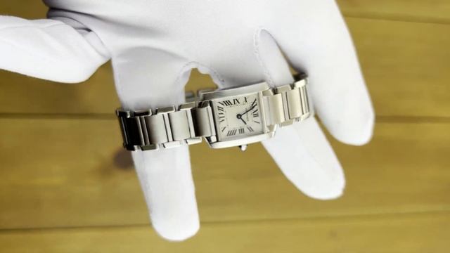 Швейцарские часы Cartier Tank Francaise 2384 смотреть онлайн