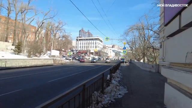 Владивосток от набережной Цесаревича до Цирка (10 января 2023). смотреть онлайн