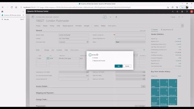 Microsoft Dynamics 365 Business Central - Item Creation смотреть онлайн