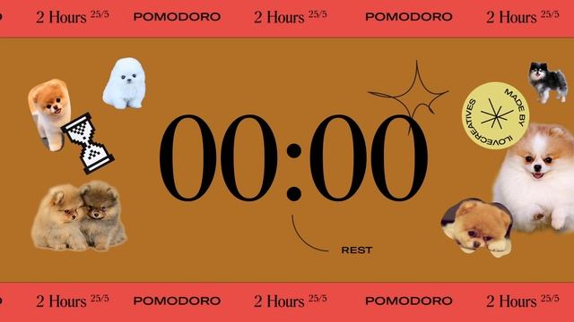 POModoro Technique - How to become Super Productive! 📈 Studying + Productivity Timer (2 Hours) смотреть онлайн