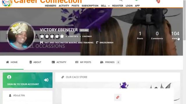 Search for Career, Skill, Business connection CACO смотреть онлайн