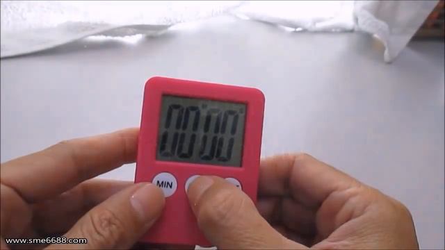 How to Operate Digital Kitchen Timer Minute Second Count Up Countdown смотреть онлайн