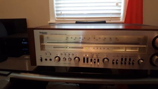 Technics SA-1000 Most Powerful Vintage Receiver 330WPC Test 3.8.2017