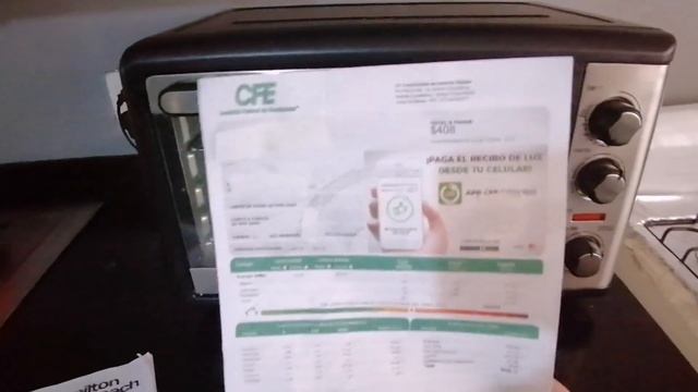 INCREMENTO EN CONSUMO DE LUZ Y DINERO POR USAR HORNO ELÉCTRICO POR CONVECCIÓN Hamilton Beach 31108 смотреть онлайн