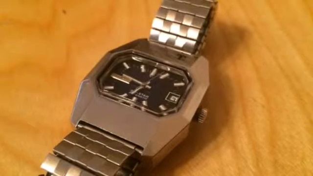 Vintage Tissot seastar automatic watch cal. 2481 смотреть онлайн