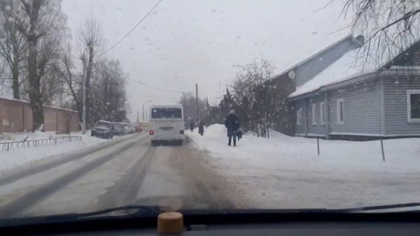 Практический экзамен ГИБДД кат. D, город Тверь.