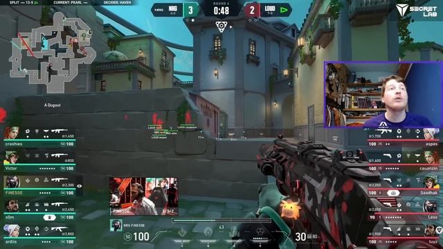 Valorant's Biggest Rivalry Continued! | NRG vs Loud | Pro Valorant Analysis смотреть онлайн