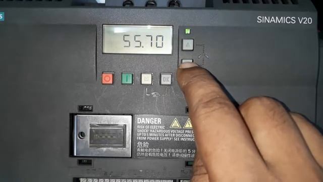 SINAMICS V20 DRIVE PARAMETER SETTING | Siemens | V20 @FlowChart