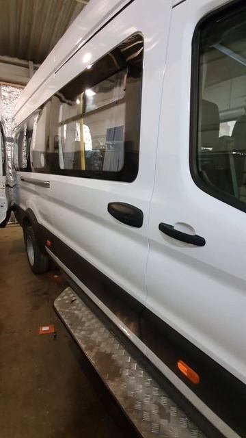 Электропривод сдвижной двери на ФОРД ТРАНЗИТ