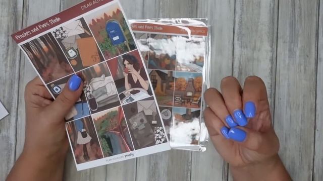 Small business haul | peaches & pine studio sticker kits | fall смотреть онлайн