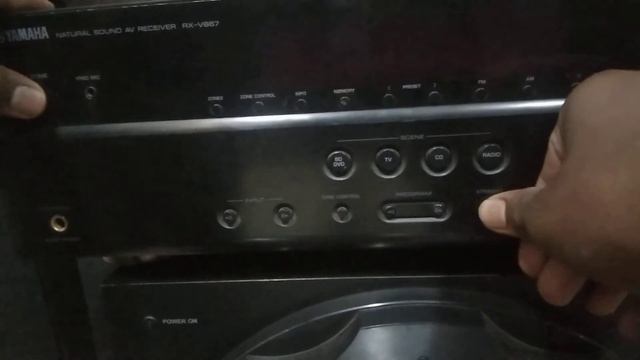 ||How To Reset Your Yamaha Avreceiver Rx-v667 Model No|#hindi #