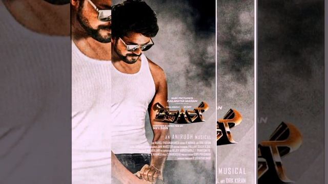 Beast Thalapathy vijay mass new look poster смотреть онлайн