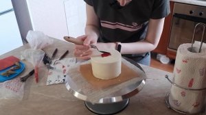 БЕНТО-ТОРТ | Как сделать рисунок и надпись