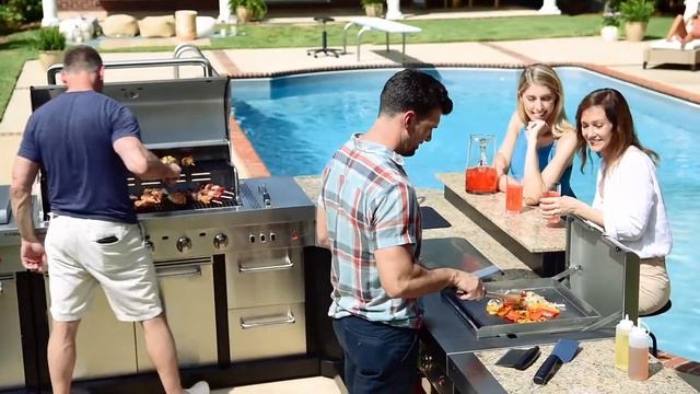 Char-Broil Modular Outdoor Kitchen Inspiration смотреть онлайн