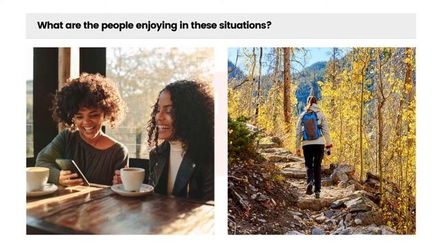 Speaking Exam Practice - Part 2 - Enjoyment and Happiness - Cambridge B2 (FCE) First смотреть онлайн