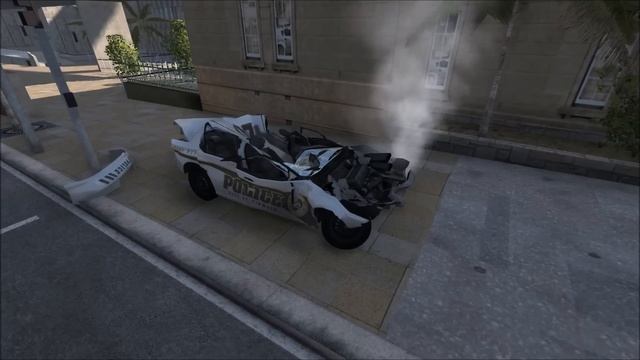 Tanks vs. Police | BeamNG.drive смотреть онлайн