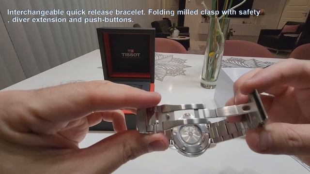 The new Tissot 1000 Powermatic 80 review T120.407.11.041.03 смотреть онлайн