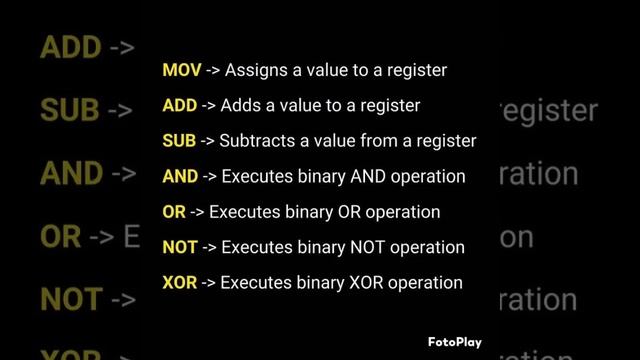 Assembly Language Programming Instructions #assemblylanguage #8086 #8051 #8085 #microcontroller смотреть онлайн