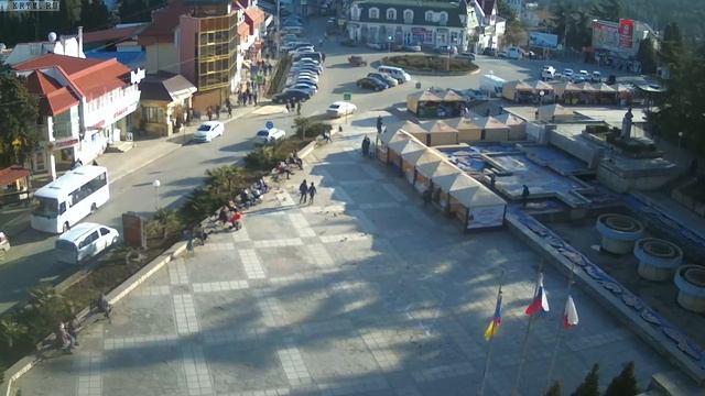 Вебкамера "Площадь Советская". Запись 09.02.2017 16:00:04 смотреть онлайн