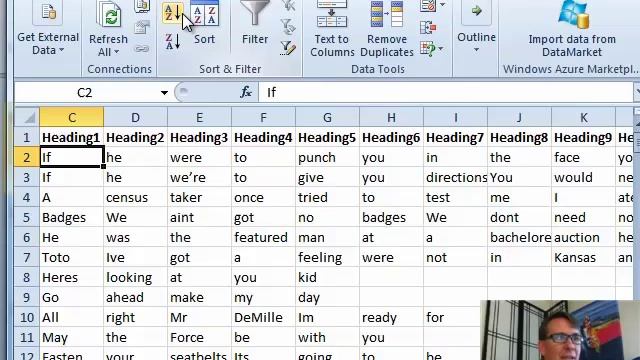 Excel - Analyzing Word Usage In Excel With Thousands Of Phrases - Episode 1460 смотреть онлайн
