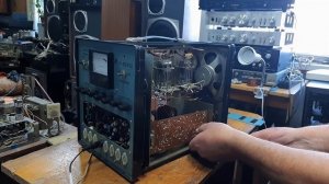 Обзор лампового усилителя У-100У 4.2 (в ремонте)