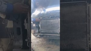 Kia seltos ac condenser clean