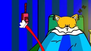 Соник и его друзья!  Малыш Тейлза хочет спать - Sonic АНИМАЦИЯ