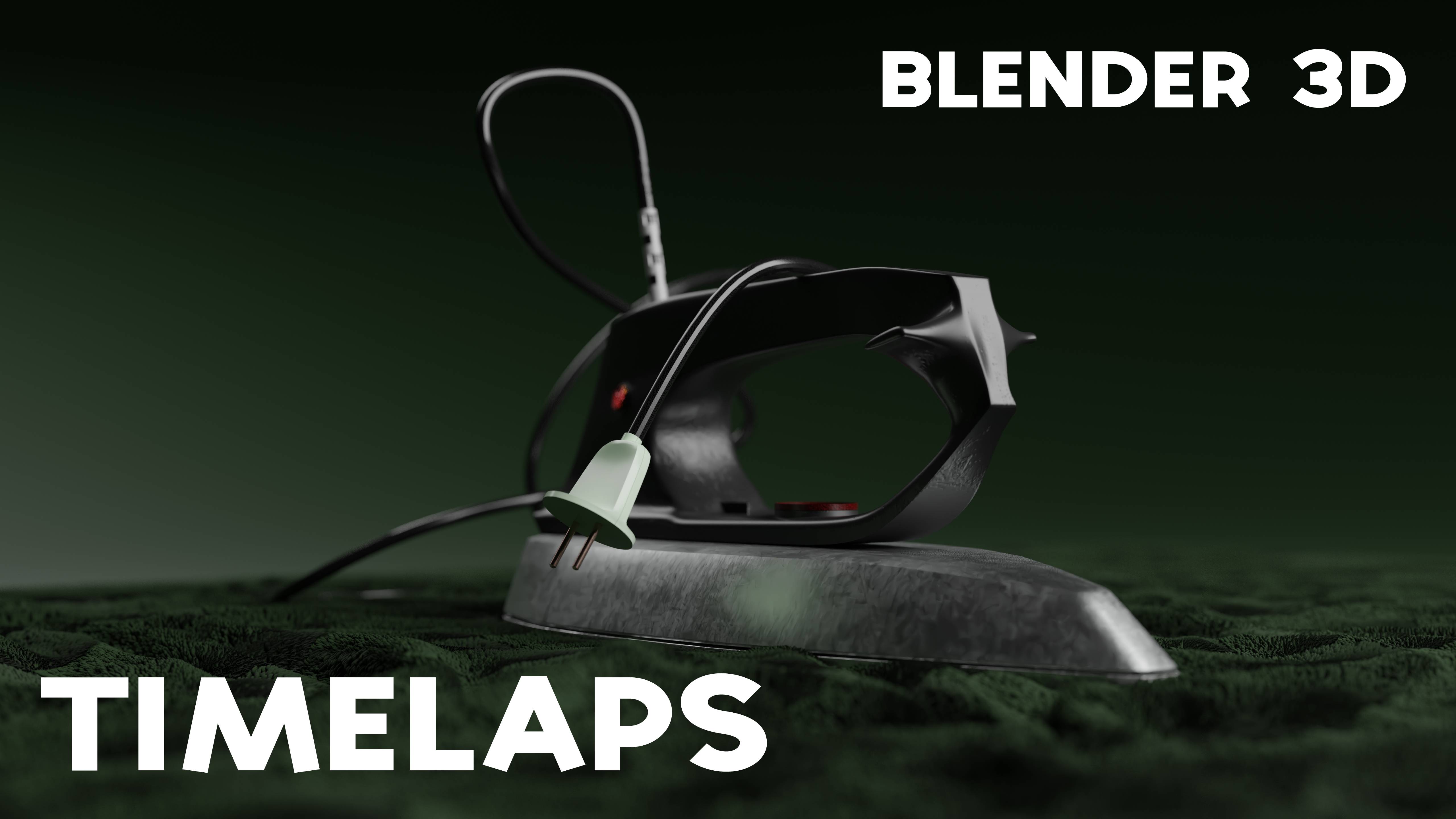 Blender 3D / Timelaps

#2 Советский утюг