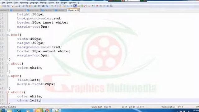 CSS Tutorial part 08 смотреть онлайн