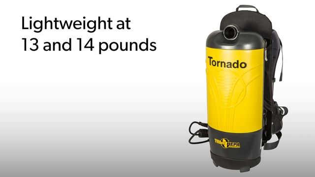 Tornado Pac Vac 6 and 10 Backpack Vacuum Feature Overview смотреть онлайн