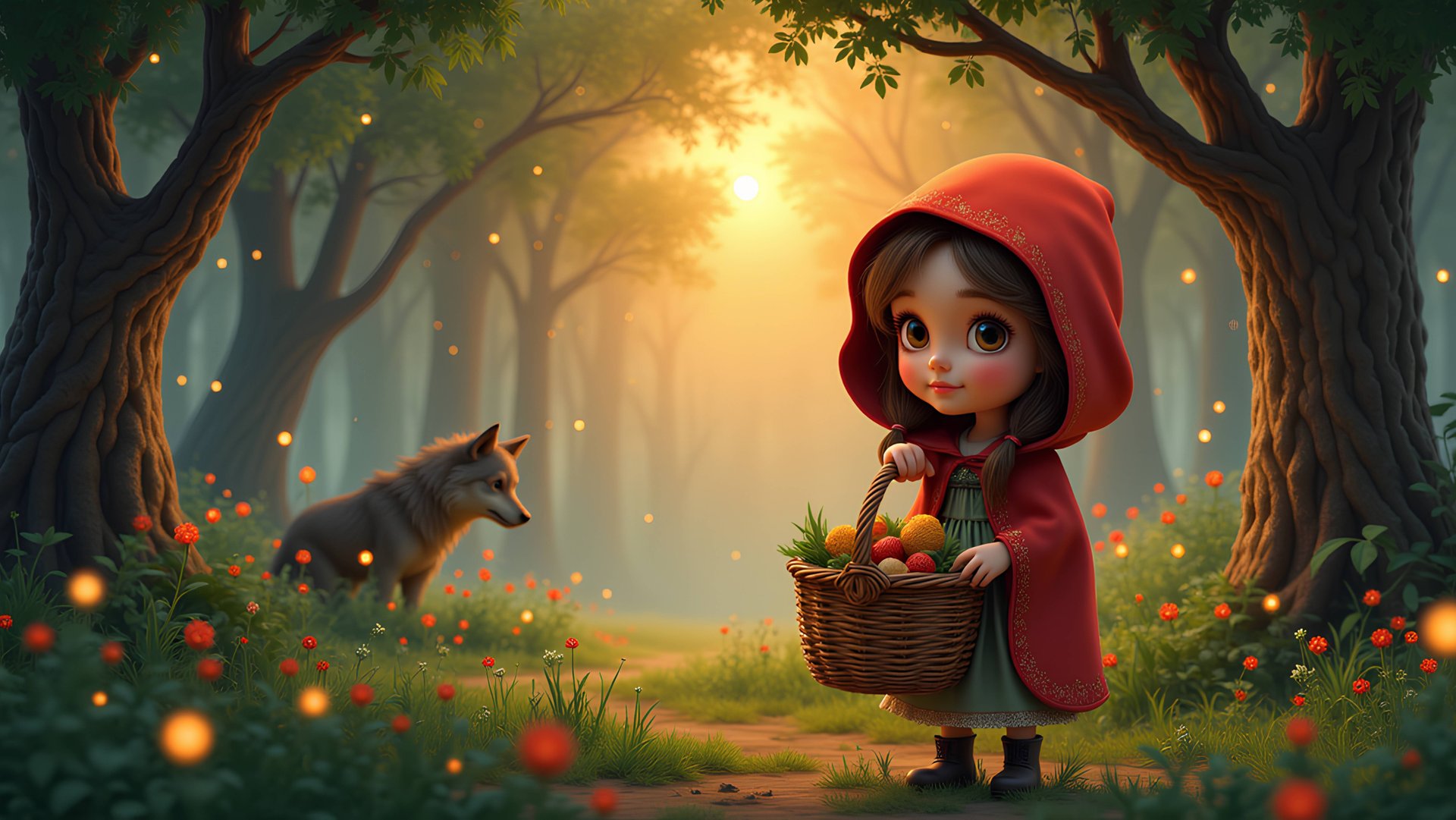 КРАСНАЯ ШАПОЧКА - Сказка для детей смотреть онлайн